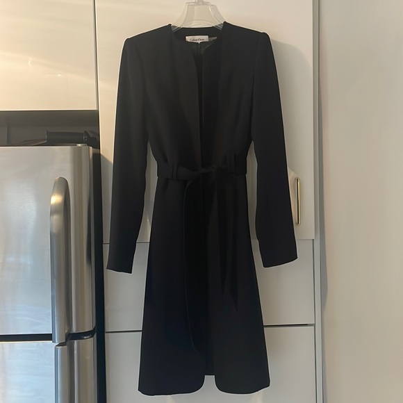 Calvin Klein Dress w/ Coat - Picture 1 of 6